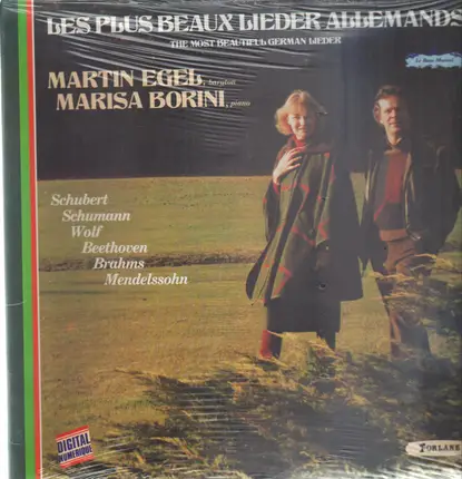 Martin Egel & Marisa Borini - Franz Schubert / Robert Schumann / Hugo Wolf / Ludwig van Beethoven / - Les Plus Beaux Lieder Allemands (The Most Beautiful German Lieder)
