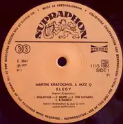 LP - Martin Kratochvíl & Jazz Q - Elegy