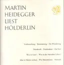 LP - Martin Heidegger - Martin Heidegger Liest Hölderlin