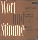 LP - Martin Held , Johanna Von Koczian - Wort Und Stimme - Martin Held Und Johanna von Koczian Sprechen Kurt Tucholsky