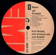 LP - Martin Landau / John Clements / June Bronhill / Keith Michell - Robert And Elizabeth