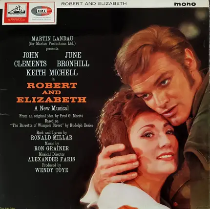 Martin Landau Presents John Clements , June Bronhill , Keith Michell - Robert And Elizabeth