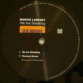 Martin Landsky - We Are Streaking