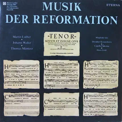 Martin Luther , Johann Walter, a.o. - Musik der Reformation
