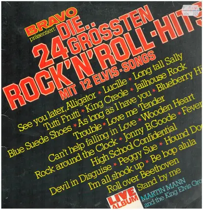 Martin Mann - Die 24 Grossten Rock N Roll Hits
