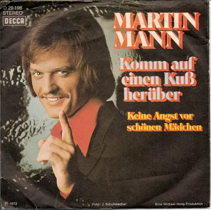 Martin Mann - Komm Auf Einen Kuß Herüber