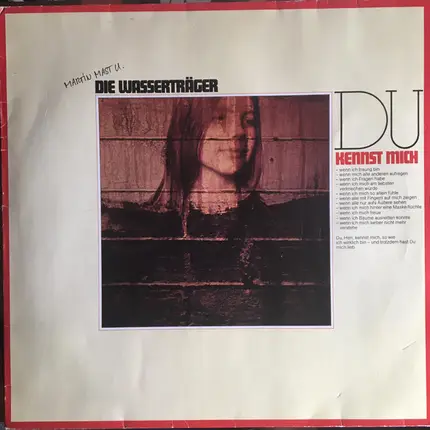 Martin Mast Und Die Wasserträger - Du Kennst Mich