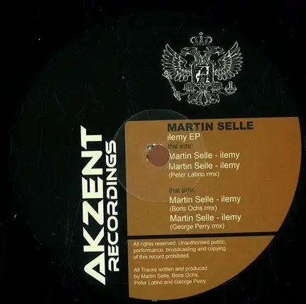 Martin Selle - Ilemy EP