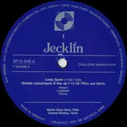 LP - Martin-Ulrich Senn , Chantal Mathieu · Louis Spohr , Johann Andreas Amon - Flöte Und Harfe
