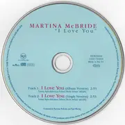 CD Single - Martina McBride - I Love You