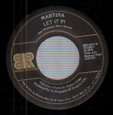 Martina - Central Park / Let It In