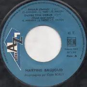 7inch Vinyl Single - Martine Baujoud - Dalila
