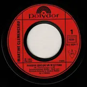 7inch Vinyl Single - Martine Clémenceau - Puisque Quelqu'un M'attend