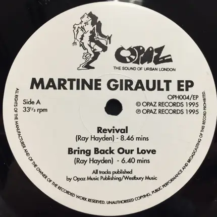 Martine Girault - Martine Girault EP