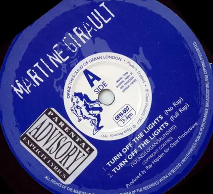 Martine Girault - Turn Off The Lights