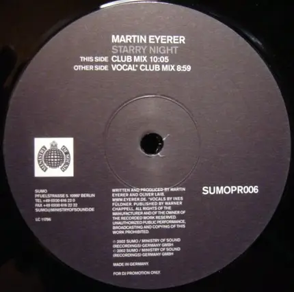 Martin Eyerer - Starry Night