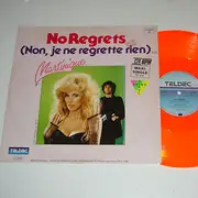 12inch Vinyl Single - Martinique - No Regrets (Non, Je Ne Regrette Rien) - Orange Transparent