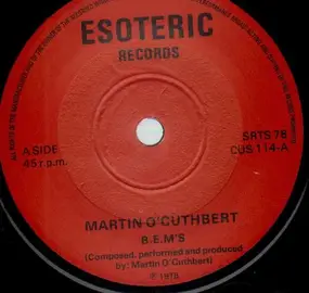 Martin O'Cuthbert - B.E.M's