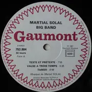 LP - Martial Solal Big Band - Martial Solal Big Band