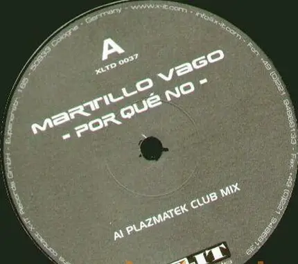 Martillo Vago - Por Qué No (PlazmaTek Club Mix)