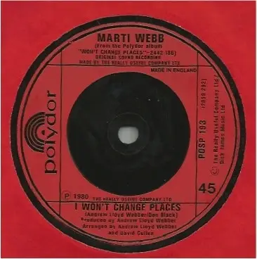 Marti Webb - I've Been In Love Too Long