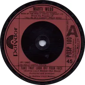 marti webb - Take That Look Off Your Face