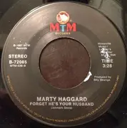 7inch Vinyl Single - Marty Haggard - Weekend Cowboys / Forget He's Your Husband