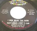 7inch Vinyl Single - Marty Lennard , Renee St. Clair - I Can Hear The Rain