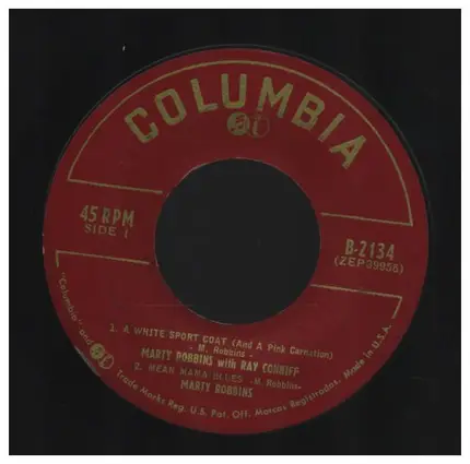 Marty Robbins , Ray Conniff - A White Sport Coat And Other Favorites
