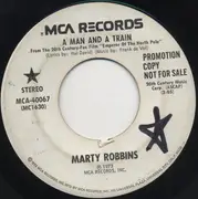 7inch Vinyl Single - Marty Robbins - A Man And A Train / Las Vegas, Nevada
