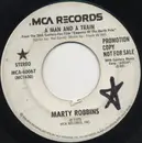 7inch Vinyl Single - Marty Robbins - A Man And A Train / Las Vegas, Nevada