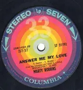 Marty Robbins - Answer Me My Love / Half As Much