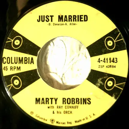 Marty Robbins With Ray Conniff's Orchestra - Stairway Of Love / Just Married