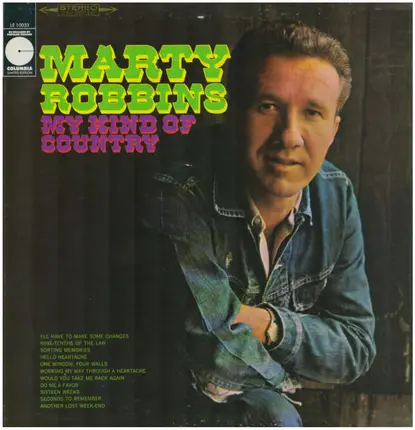 Marty Robbins - My Kind of Country