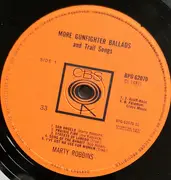 LP - Marty Robbins - More Gunfighter Ballads And Trail Songs - Mono