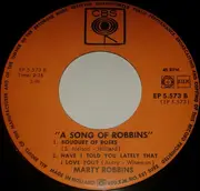 7inch Vinyl Single - Marty Robbins - A Song Of Robbins - EP