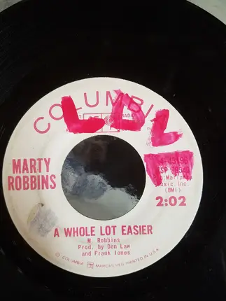 Marty Robbins - A Whole Lot Easier