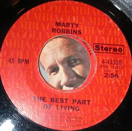 Marty Robbins - Gone With The Wind / The Best Part Of Living