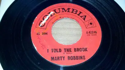 Marty Robbins - I Told The Brook / Sometimes I'm Tempted