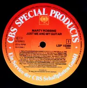 LP - Marty Robbins - Just Me And My Guitar