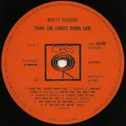 LP - Marty Robbins - Turn The Lights Down Low