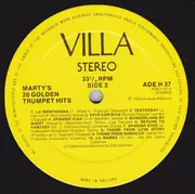 LP - Marty Schreijenberg - Marty's 20 Golden Trumpet Hits