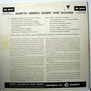 LP - Martyn Green , Lehman Engel , Columbia Operetta Chorus And Columbia Operetta Orchestra - Martyn Green's Gilbert & Sullivan