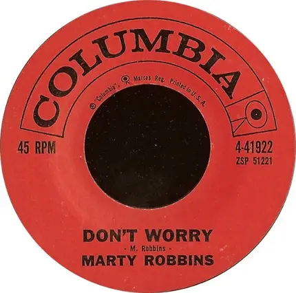 Marty Robbins - Don't Worry