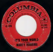 7'' - Marty Robbins - It's Your World