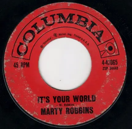 Marty Robbins - It's Your World