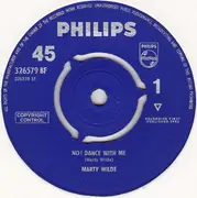 7'' - Marty Wilde - No! Dance With Me