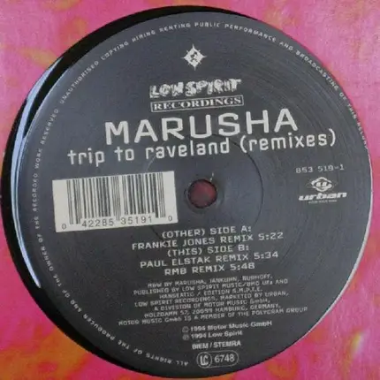 Marusha - Trip To Raveland (Remixes)