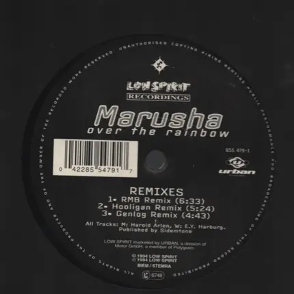 Marusha - Over The Rainbow (Remixes)
