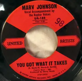 Marv Johnson - You Got What It Takes / Don't Leave Me